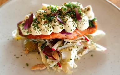 Point on a Plate: Fabric Café