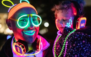HPRS Mid-Winter Glow in the Dark Silent Disco