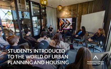 Students introduced to the world of urban planning and housing
