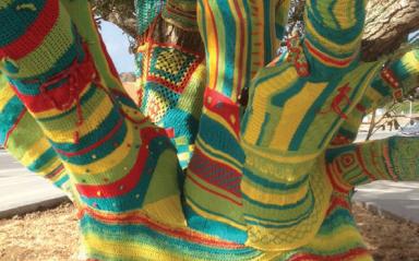 Colourful creation in the making