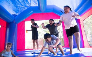 Fun at the Mangere West Information Day