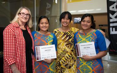 Kāinga Ora and Spotless celebrate biggest ever cohort of young Mangere cadets