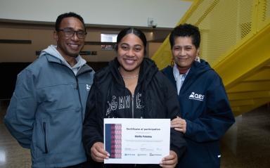 Cadetship paving way for young women in construction