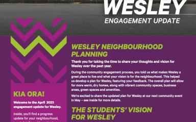 Wesley Engagement Update - April 2023