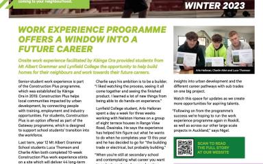 Ōwairaka Winter Newsletter 2023