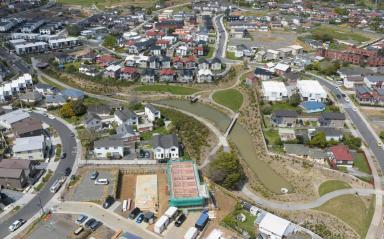 First off the ground: civil construction completed in Roskill South