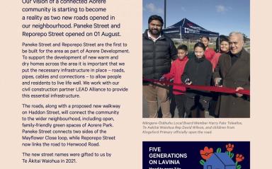 Aorere Summer Newsletter 2023