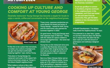 Ōwairaka Autumn Newsletter 2024