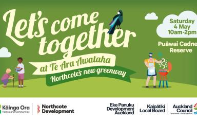 Let's come together at Te Ara Awataha