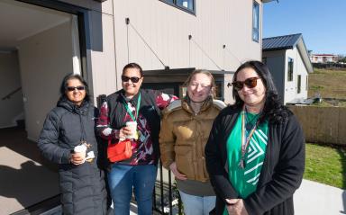 Waikowhai community views new social homes