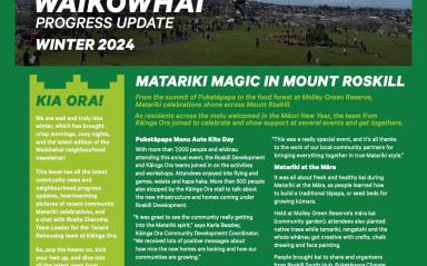 Waikōwhai Winter Newsletter 2024