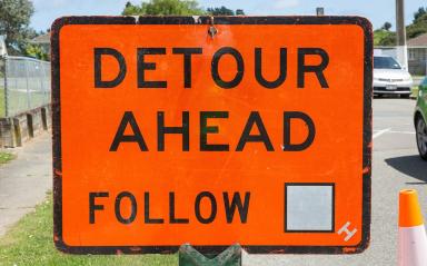 Removal of temporary roundabout at Mungavin Avenue and McKillop Street