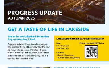 Lakeside Newsletter Autumn 2025