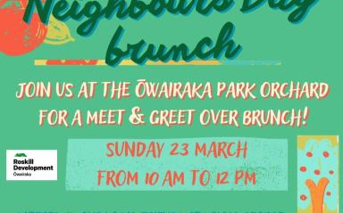 Ōwairaka Neighbours Day Brunch