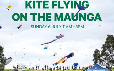 Kite flying and Matariki magic on the maunga