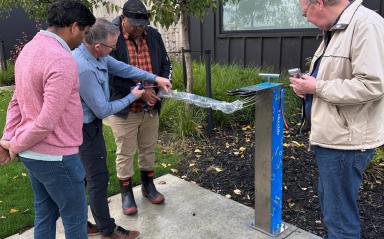 New Bike Repair Station Installed at Lakeside Village Centre