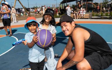 The Lakeside Playground Comes Alive at Official Opening