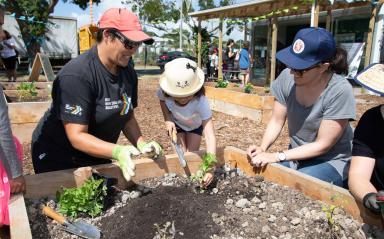 What's on at the community garden?