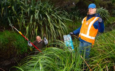 Stream team helps Mangere beam