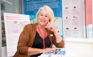 New face at the Information Centre
