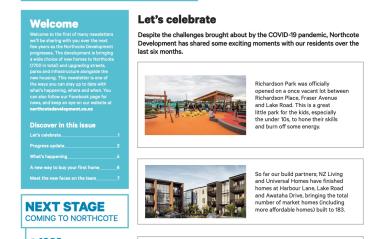 Northcote Progress Update Autumn 2022