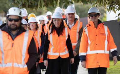 Prime Minister, Jacinda Adern’s tour of Northcote