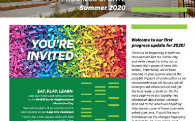 Roskill South Development Progress Update Summer 2020