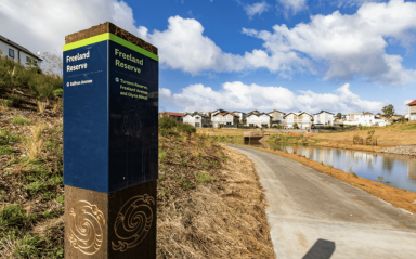 Freeland Reserve is now open!