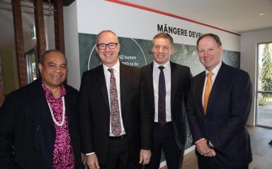 Phil Twyford Kicks Off the Mangere Development Programme